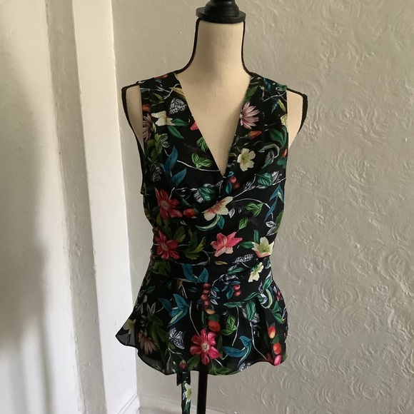 Sam Edelman floral blouse - Picture 1 of 9